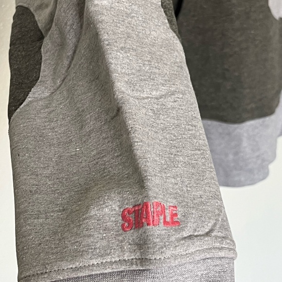 Staple Gray pigeon Hoodie in camo big and tall 3XL - Picture 6 of 9